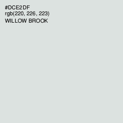 #DCE2DF - Willow Brook Color Image
